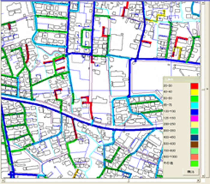 管路抽出（集計）